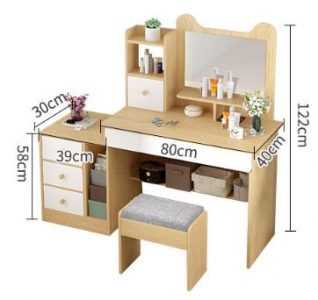 Ban trang diem mini BaTradi 3516 8